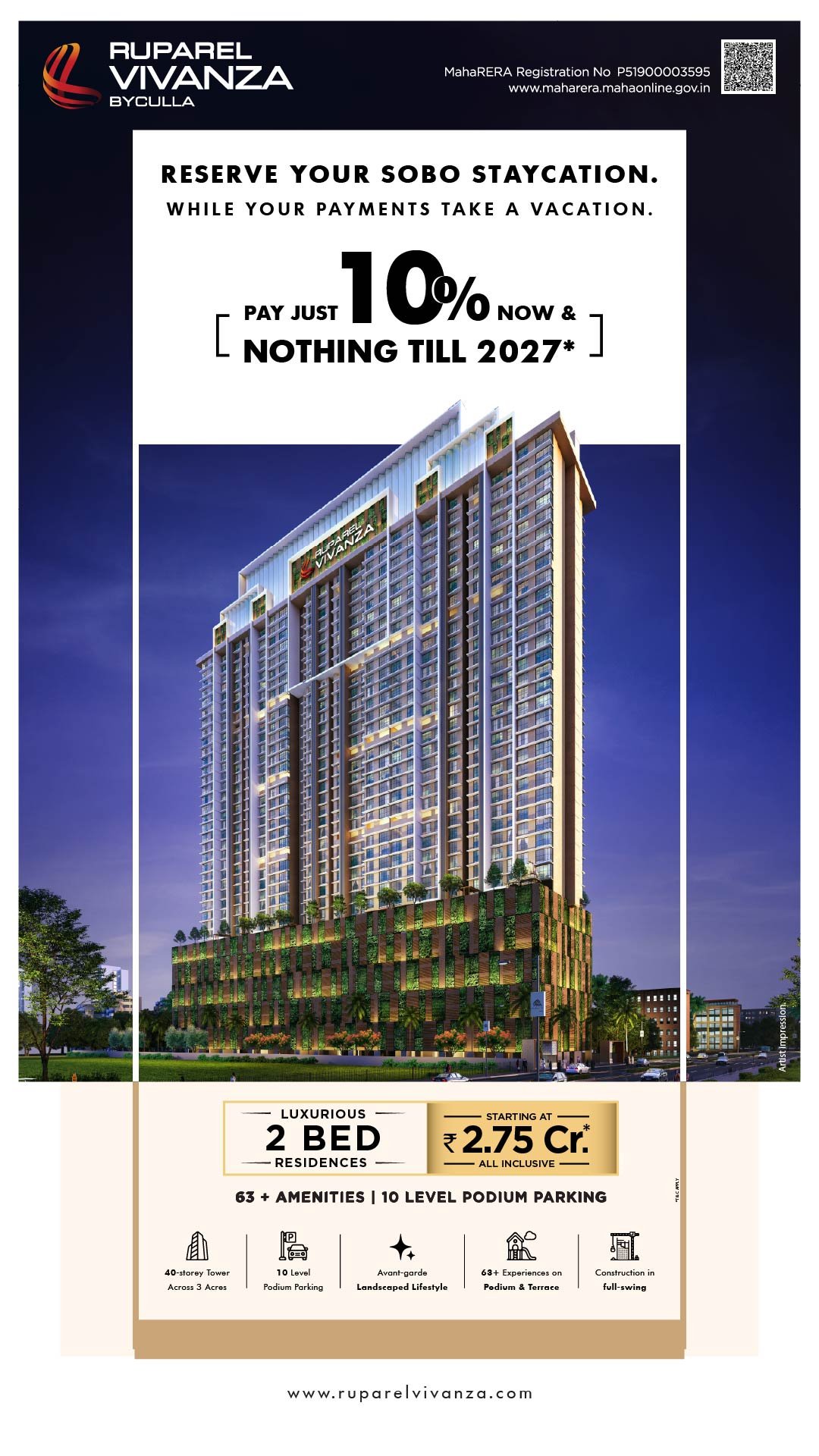 Ruparel Vivanza - Byculla East
